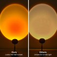 thumbnail image 5 of Sunset Lamp Sunset Projection Lamp FYBTO tic Visual Night Light Projector LED Sunset Floor Lamp with USB Cable 10W 180 Degree Rotation for Photos Videos Decor Party Living Room Bedroom, 5 of 5