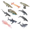 thumbnail image 2 of Figurine d'Animaux de l'Océan Simulation Modèle Jouets Éducatifs Animaux Requin Récif Pointe Blanche, 2 of 8