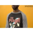 thumbnail image 2 of The Police Ghost In The Machine Adult Raglan Baseball T-Shirt, 2 of 2
