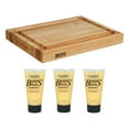 thumbnail image 1 of John Boos Maple Wood Edge Grain Reversible Cutting Board & Block Natural Cream, 1 of 8