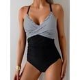 thumbnail image 7 of UZMOG One Piece Swimsuit Women, Bathing Suit for Women Front Cross Tie Back Womens Swimsuits, 7 of 7