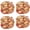 Nice Grapefruit, variant on 4 Balls Pomp-A-Doodle Yarn,100% Polyester Jelly Bean POM-POM Ball Yarn for Crochet Knitting Blanket Mat Pet Nest 150g/Roll
