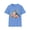 Carolina Blue, variant on Floral Bluebird T-Shirt Unisex Cotton Short Sleeves Tee Shirt with Bird 3