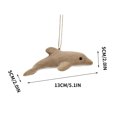 thumbnail image 5 of drppepioner Simulation Dolphin Pendant Christmas Decorations Home Plush Doll Animal Model Dolphin Gift Props, 5 of 5