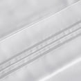 thumbnail image 3 of Furinno Angeland Vienne 3-Piece Microfiber Bed Sheet Set, Twin XL, White, 3 of 3