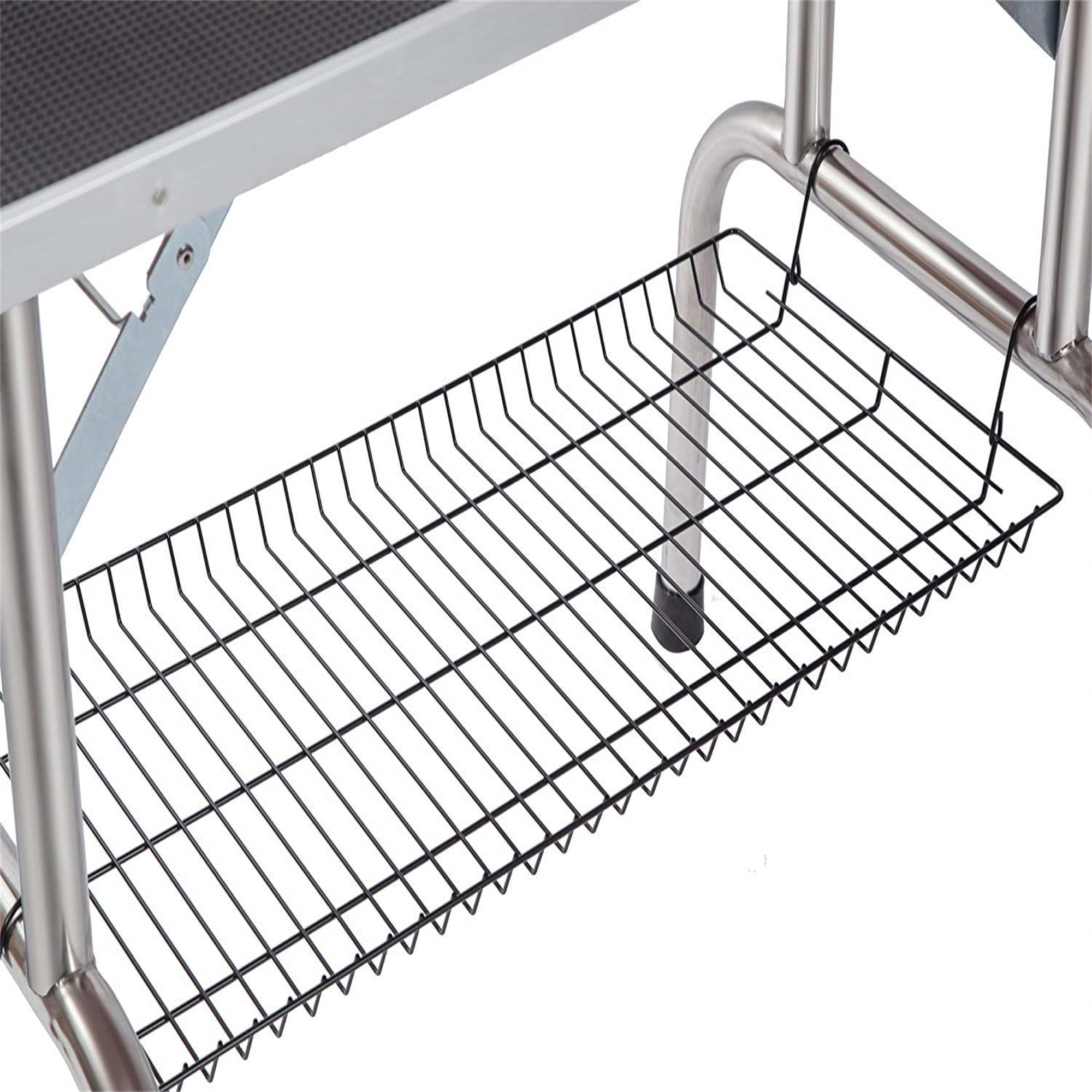 Miniyam 46" Folding Dog Pet Grooming Table, Weight Capacity: 300lbs, Black