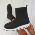 thumbnail image 6 of Summer Saving Clearance AXXD Low-heeled Ankle Boots,Logger Boots Winter Casual Womens Teacher Hiking Shoes Women Ankle-High Boots For Reduced Price, 6 of 6