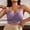 01 Purple, variant on Weiqiqre Women's Sports Bras No Underwire Comfortable Deep V Mesh Bralettes Push Up Bras Everyday Bra