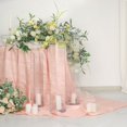 Efavormart 2 Pack | 28" Heavy Duty Square Glass Cylinder Vases, Clear ...