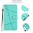 thumbnail image 2 of Nalacover Deisgned for Samsung A53 5G, Magnetic Folio Wrist Strap Flip Kickstand Premium PU Leather Wallet Case Cash Card Slots Holder Protective Case for Samsung Galaxy A53 5G, green, 2 of 9