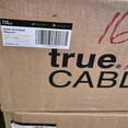 thumbnail image 3 of trueCABLE Cat6 Plenum Shielded Ethernet Cable 1000ft CMP 23AWG Solid Copper 550MHz Yellow, 3 of 3
