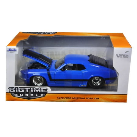 1970 Mustang Restoration - JADA 1:24 W/B BIG TIME MUSCLE - 1970 FORD MUSTANG BOSS 429 98026-MJ
