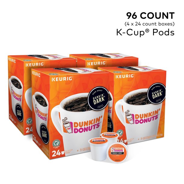 Dunkin' Donuts Dunkin' Dark Coffee, Keurig KCup 400849