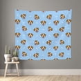thumbnail image 2 of Balery Terrier Pattern Tapestry 60x51 Inches - Large Wall Hanging Tapestry for Bedroom, Living Room, Dorm Decor - Artistic and Aesthetic Room Decor, 2 of 9