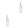 thumbnail image 4 of QualitChoice Bouteille de Parfum en Plastique Transparent Portable 80ml Vide Petite Pulvérisation Transparente 60ml 2Ensemble, 4 of 6