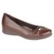 thumbnail image 1 of Boulevard - Zapatos casuales con cuña modelo Sash Vamp para mujer (Marrón), 1 of 2