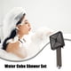 thumbnail image 5 of Cabezal de ducha de mano de alta presión, 6 modos de rociado, agua dura, apto para personas mayores, para gimnasio en casa, plegable, marco de metal, para baño, 5 of 9
