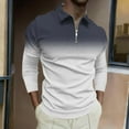 thumbnail image 2 of Pisexur Chandails en Molleton pour Hommes à Manches Longues, Sweat à Col Rabattu, Mode Décontractée, Patchwork de Couleurs Surdimensionné, Pull-Over, Fermeture Éclair Quart, Chemises de Gym Athlétiques, Chandail en Molleton Grande Taille M-6TG, 2 of 5