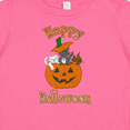 thumbnail image 4 of Inktastic Happy Halloween Kittens in Pumpkin Boys or Girls Baby T-Shirt, 4 of 5