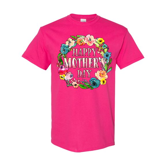 Inktastic Happy Mother's Day Flowers T-Shirt