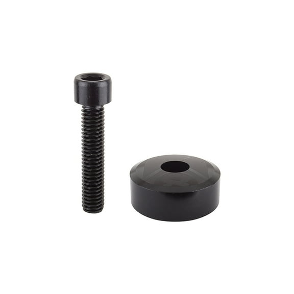 Origin8 SpacerCap Top Cap Black 10mm Clean And Lightweight Stem Cap Solution