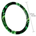thumbnail image 4 of Saint Patrick's Day 14.5 Inch Printing PVC Leather Auto Accessories Steering Wheel Covers Car Wheel Covers Steering Wheel Cover, 4 of 6