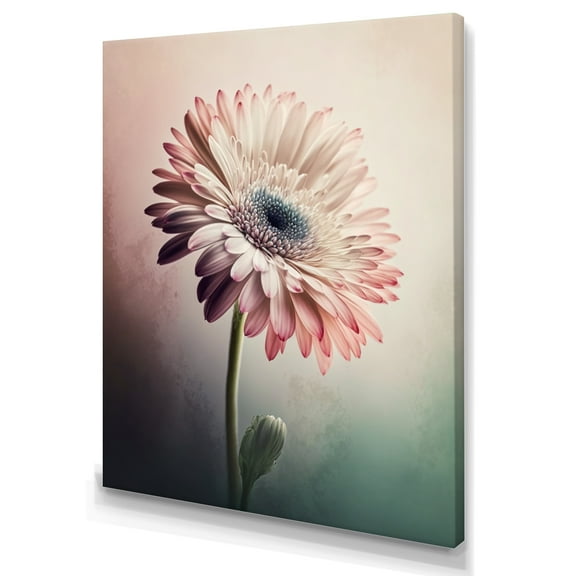 Designart Pink Gerbera Flowers III Canvas Wall Art