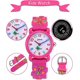 thumbnail image 2 of Reloj de pulsera CHAO para niños y niñas cuarzo analógico RESISTENTE AL agua 30 m dibujos animados 3D rojo, 2 of 5