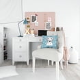 thumbnail image 4 of Winter Snowflake Dog Face Design Fabric Decorative Pillow, 4 of 4