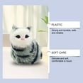 thumbnail image 5 of Stuffed Cat Plush, Luna The Robot Cat, 8X6 in, Electronic Moving Parts, Cat interactive toys, Kitten Stuffed Animal, Seasonal Presents, 1 Pc, 5 of 8