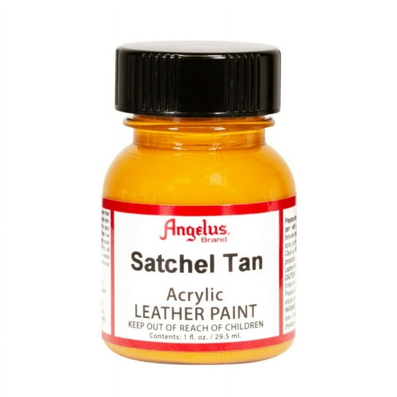 Angelus Acrylic Leather Paint, 1 oz., Satchel Tan