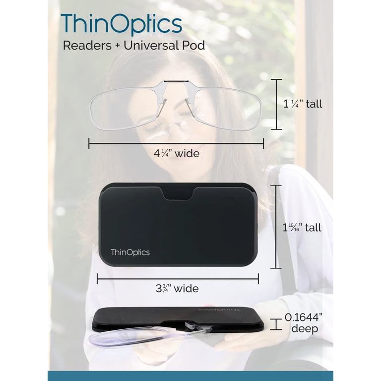 ThinOptics Universal Pod Case and Reading Glasses - Walmart.com display picture 1