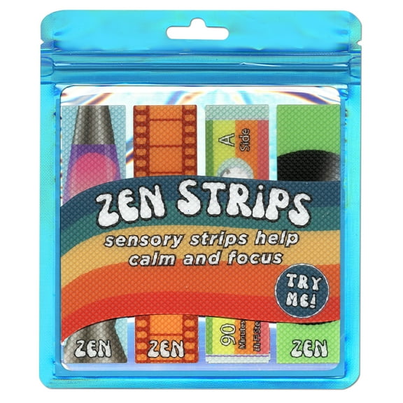 The Pencil Grip Zen Strips, Bumpy Retro Set 9, 4 Per Set, 6 Sets