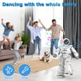 thumbnail image 6 of Robot Toy for Kids, Remote Control Toy with Programmble, Gesture Sensing, Early Childhood Education, Interactive Singing Dancing Robot for Age3 4 5 6 7 8 Year Old Boys and Girls, 6 of 9