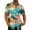 A0496-Multicolor, variant on QUINDOS Short Sleeve Hawaii Shirts for Men Summer Button up Casual Shirts Loose Fit Beach Tropical Print Vacation Shirts