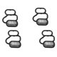 thumbnail image 1 of 4X Junta de Solenoide VTEC de Motor de Coche Junta de Filtro de Válvula Solenoide de Sincronización Variable 15825-RB0-003 para -Z Fit City, 1 of 5