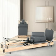 MOPHOTO Pilates Reformer-Glonerle Pilates Reformer Machine with Springs-Foldable Pilates Machines for Home Use and Studio-Pilates Equipment