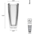thumbnail image 3 of Mikasa Baron Crystal Vase, 11.75 Inch, 3 of 6