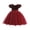 Wine, variant on Vedolay Tshirt Dress Flower Girl Princess Dresses Birthday Party Ball Gown,Watermelon Red 4-5Years