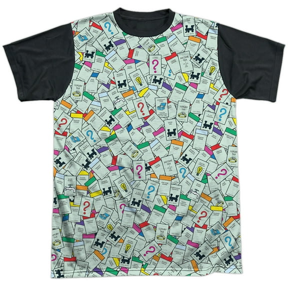 Monopoly Property Spaces Unisex Adult Halloween Costume Sublimated T Shirt