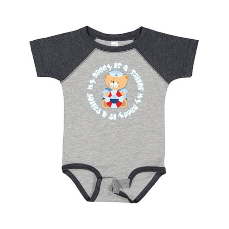 

Inktastic My Daddy is a Sailor Boys Gift Baby Boy Bodysuit