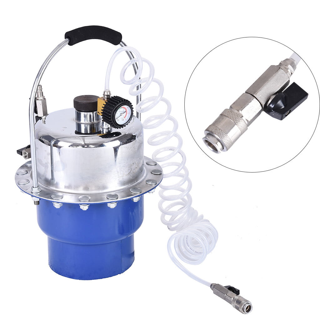 Portable Pneumatic Air Pressure Kit Brake and Clutch Bleeder Valve System Tool