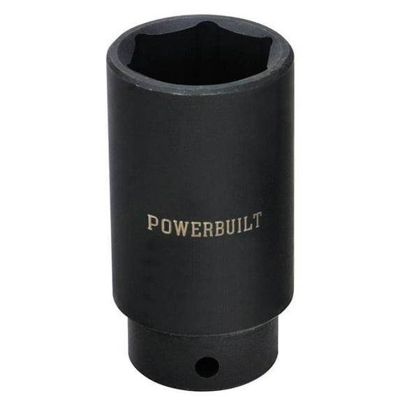 Powerbuilt- 1/2in Drive x 30mm Axle Nut Socket - 648469
