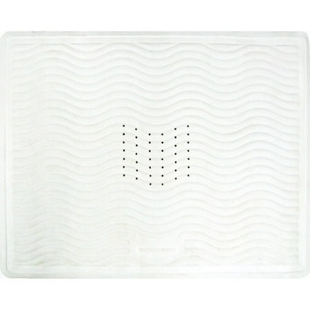Rubbermaid Rubber Shower Stall Mat White Walmart Com