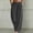 Dark Gray, variant on Linen Pants Women, Wide Leg Elastic High Waisted Loose Palazzo Pants,for Summer Casual Beach Vacation Travel Red 2XL