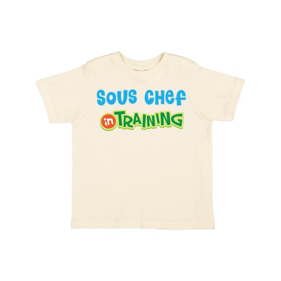 Inktastic Sous Chef in Training Boys or Girls Toddler T-Shirt