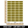 thumbnail image 2 of Confirmed Reversed Sticker Set - Yellow - Gloss Finish - 1.25" Mini, 2 of 7