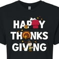 thumbnail image 3 of Peanuts - Happy Thanksgiving Icons - Juniors Cropped Cotton Blend T-Shirt, 3 of 6