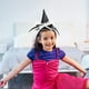 thumbnail image 3 of Decoraciones de Halloween, adornos de Halloween, regalos de Halloween, diadema de Halloween, decoración de bolas, diadema, hebilla de sombrero puntiagudo, sombrero de bruja, aro, diadema, 3 of 4