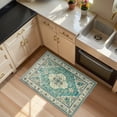 thumbnail image 3 of Wonnitar 2'X3' Small Boho Tribal Rugs for Entryway,Soft Kitchen Rugs Non Slip Washable Rugs,2X3ft Modern Foldable Door Mat Indoor Entrance Low-Pile Throw Rug for Bedroom Bathroom, 3 of 9
